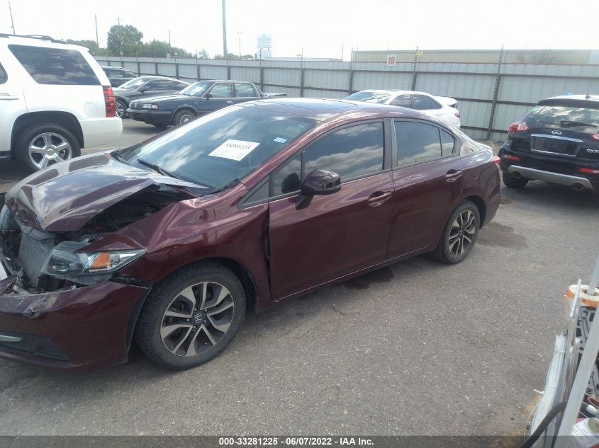 2013 HONDA CIVIC SDN EX 19XFB2F81DE082976