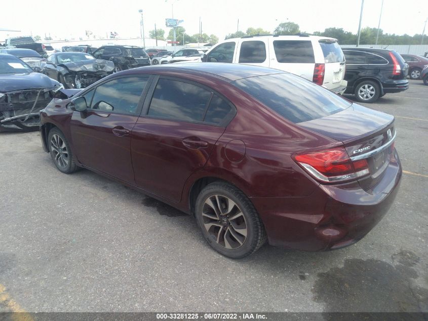 2013 HONDA CIVIC SDN EX 19XFB2F81DE082976