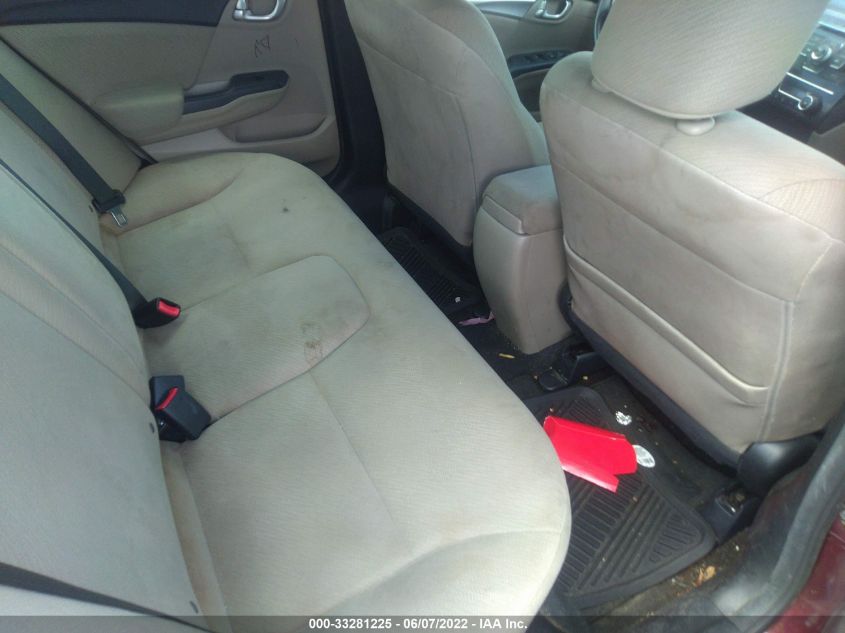 2013 HONDA CIVIC SDN EX 19XFB2F81DE082976