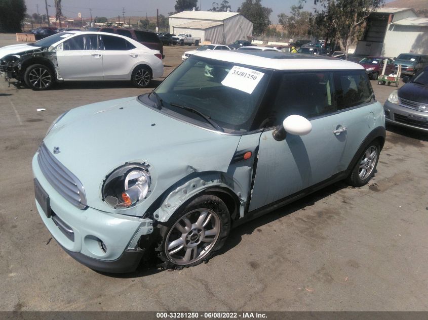 2013 MINI COOPER HARDTOP WMWSU3C58DT683461