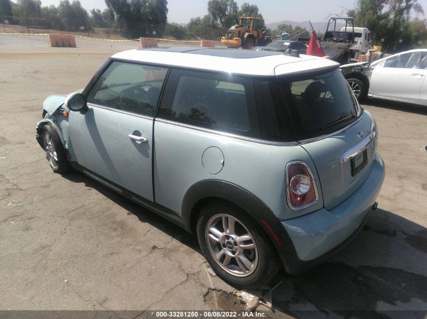 2013 MINI COOPER HARDTOP WMWSU3C58DT683461