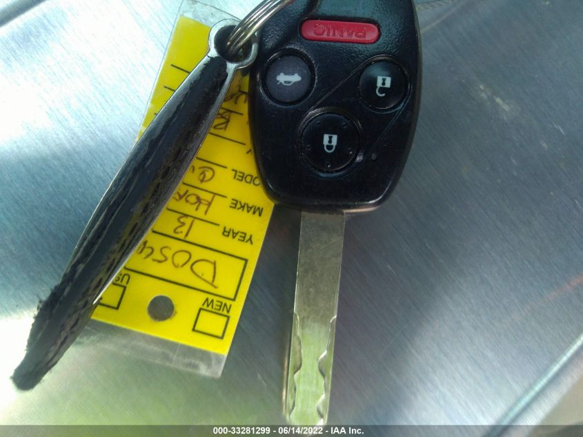 2013 HONDA CIVIC SDN LX 2HGFB2F59DH602918