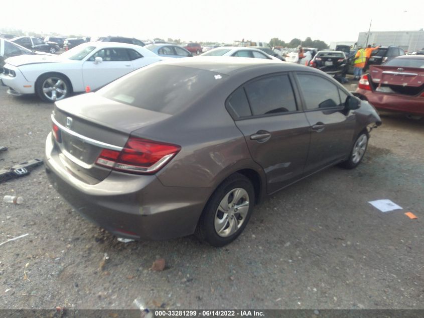 2013 HONDA CIVIC SDN LX 2HGFB2F59DH602918