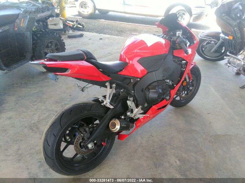2017 HONDA CBR1000 RR JH2SC7702HK000782