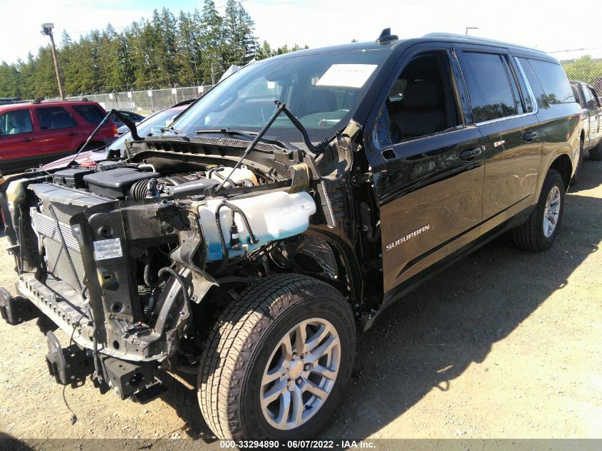 2021 CHEVROLET SUBURBAN LT 1GNSKCKD9MR240516