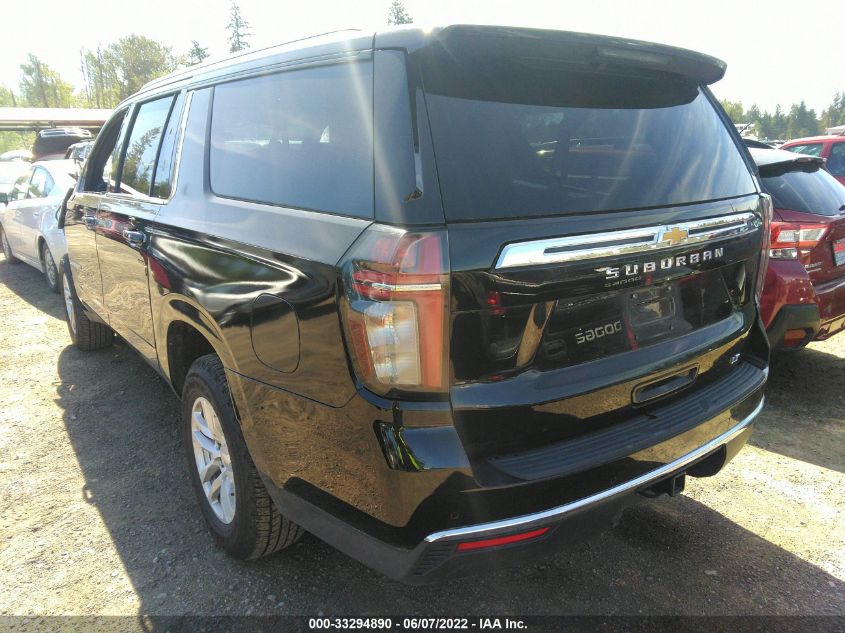 2021 CHEVROLET SUBURBAN LT 1GNSKCKD9MR240516
