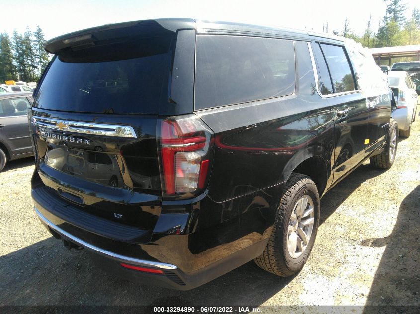 2021 CHEVROLET SUBURBAN LT 1GNSKCKD9MR240516
