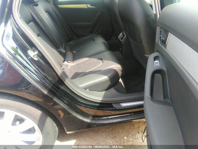 2013 AUDI A4 PREMIUM WAUBFAFL6DN045996