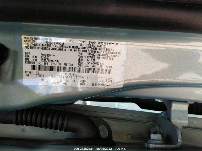 Ford Focus 2013 -auction- 8