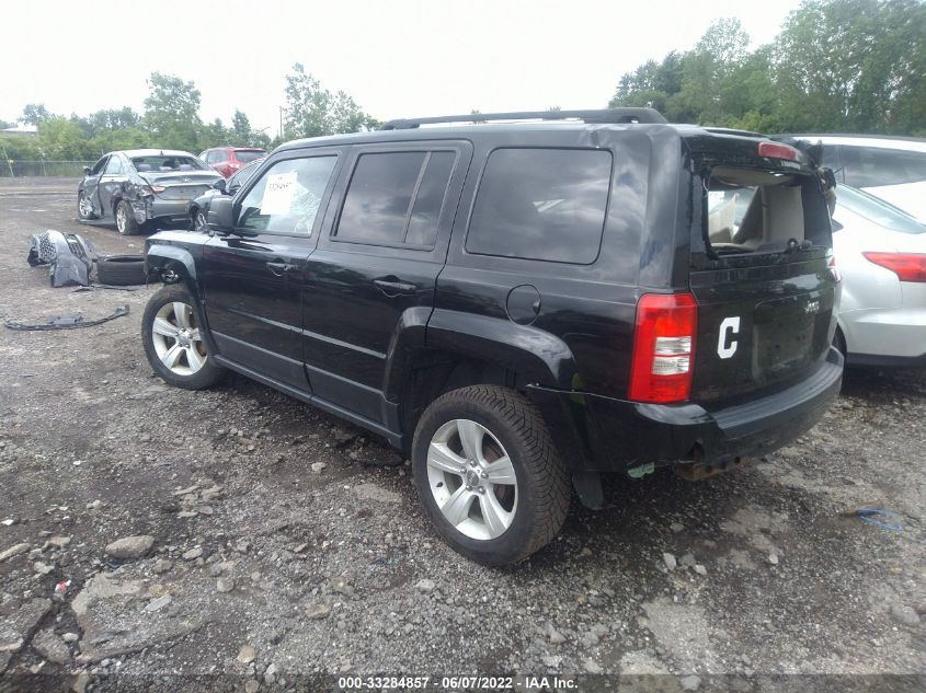 2015 JEEP PATRIOT LATITUDE 1C4NJPFB8FD178406