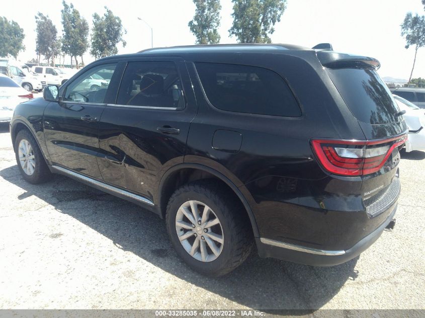 2014 DODGE DURANGO SXT 1C4RDJAGXEC468465