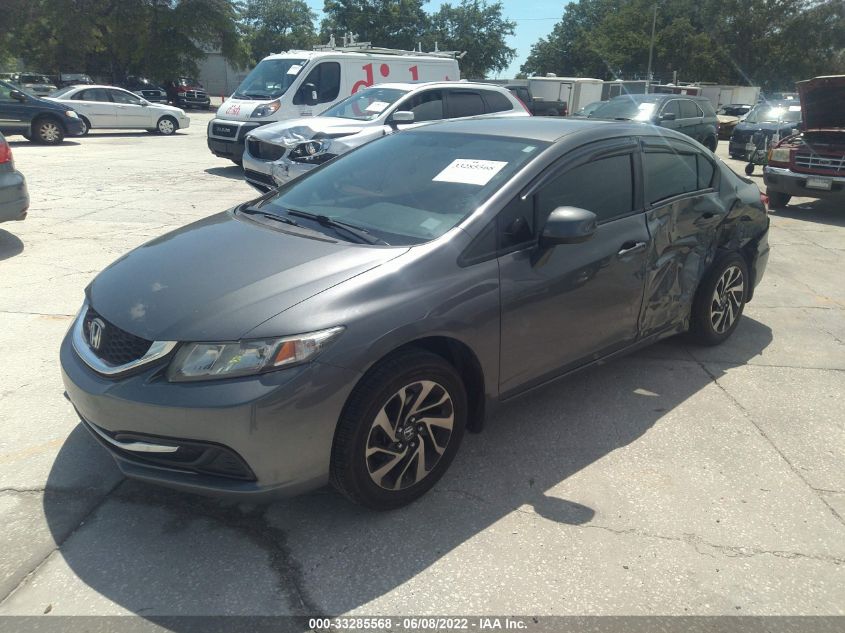 2013 HONDA CIVIC SDN LX 19XFB2F5XDE099829