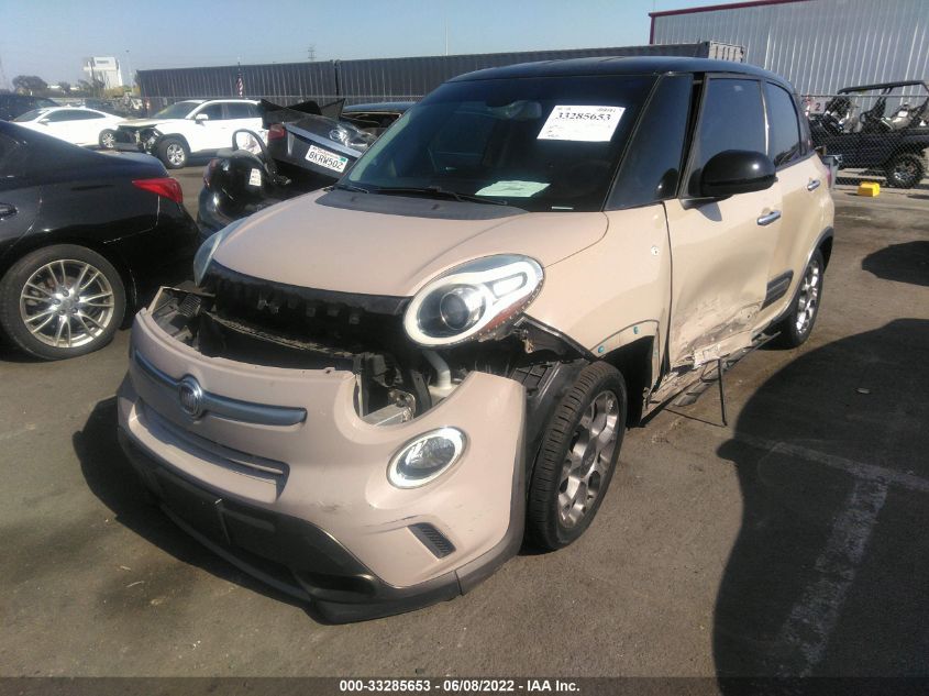 2014 FIAT 500L TREKKING ZFBCFADH3EZ018922