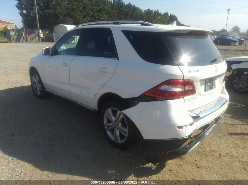 2014 MERCEDES-BENZ M-CLASS ML 350 BLUETEC 4JGDA2EB7EA386272