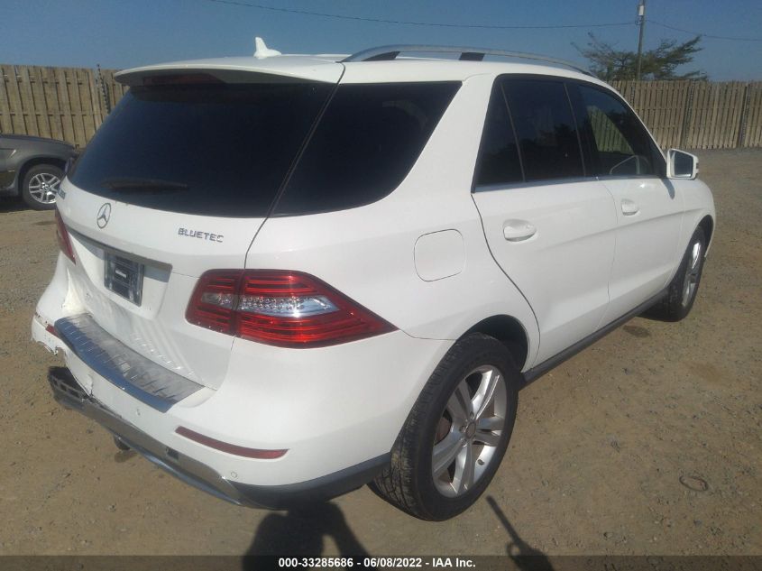 2014 MERCEDES-BENZ M-CLASS ML 350 BLUETEC 4JGDA2EB7EA386272