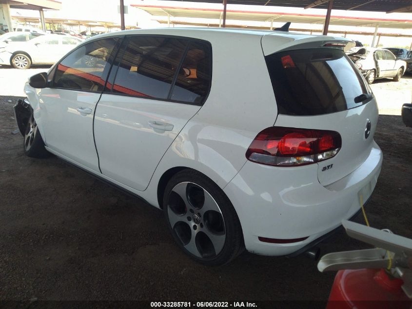 2013 VOLKSWAGEN GTI WVWGV7AJ9DW040631