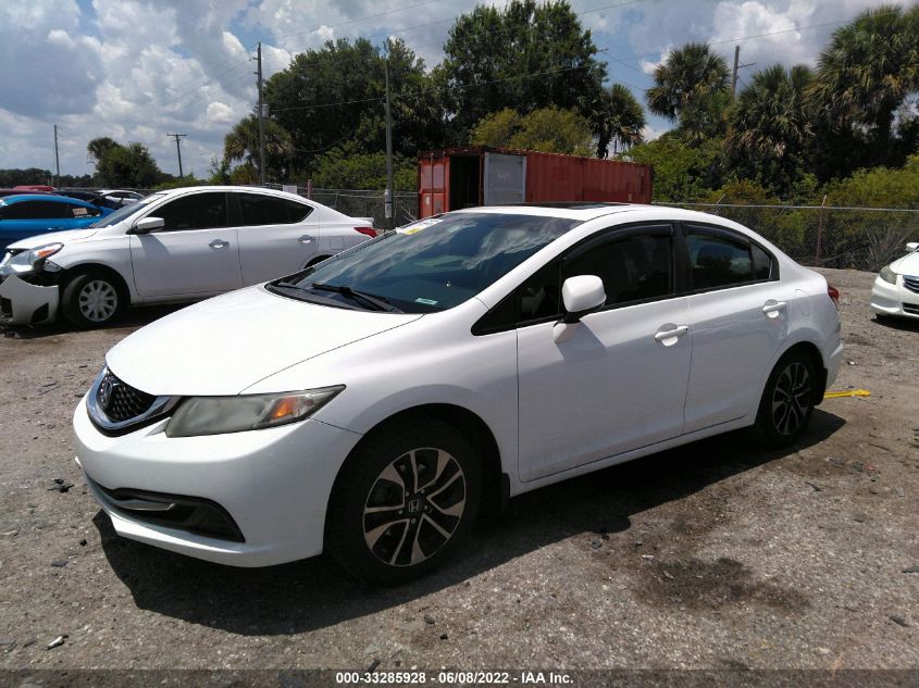 2013 HONDA CIVIC SDN EX 19XFB2F83DE050028