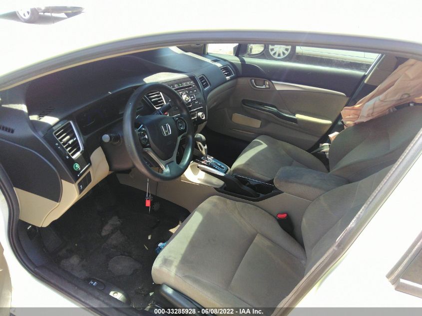 2013 HONDA CIVIC SDN EX 19XFB2F83DE050028