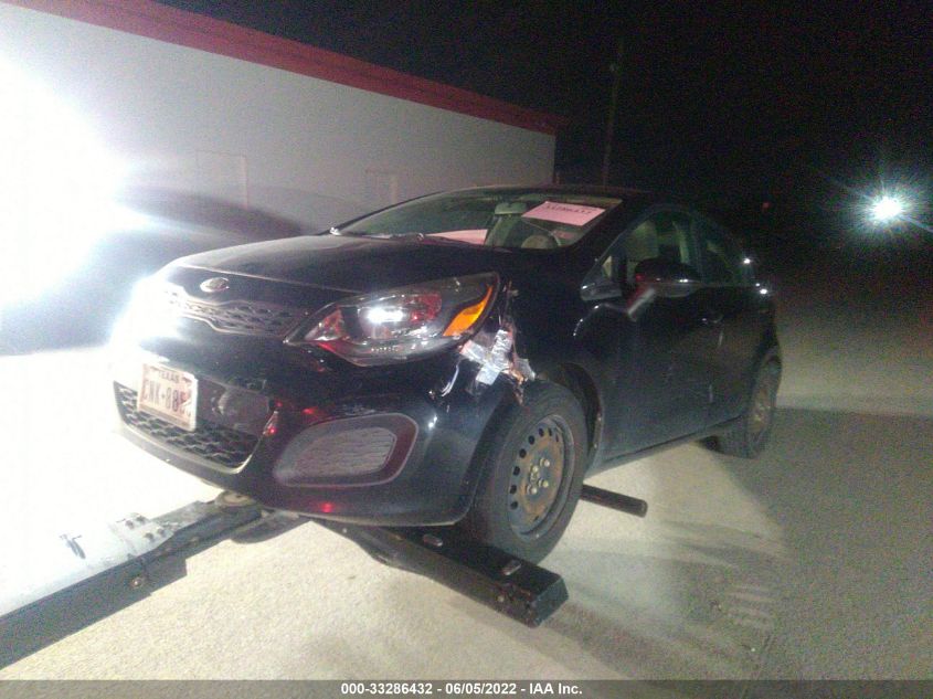 2013 KIA RIO LX KNADM5A38D6154046