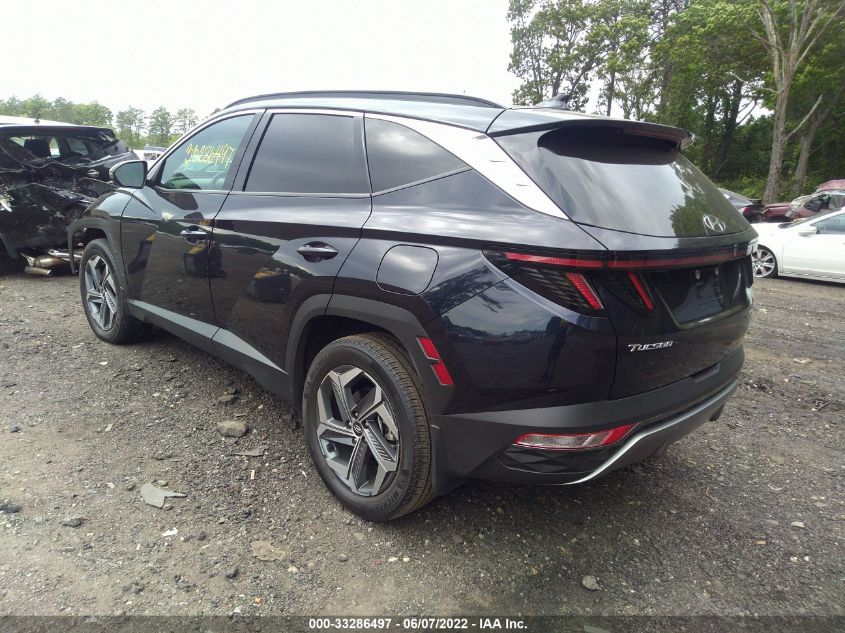 2022 HYUNDAI TUCSON HYBRID LIMITED KM8JECA15NU011666