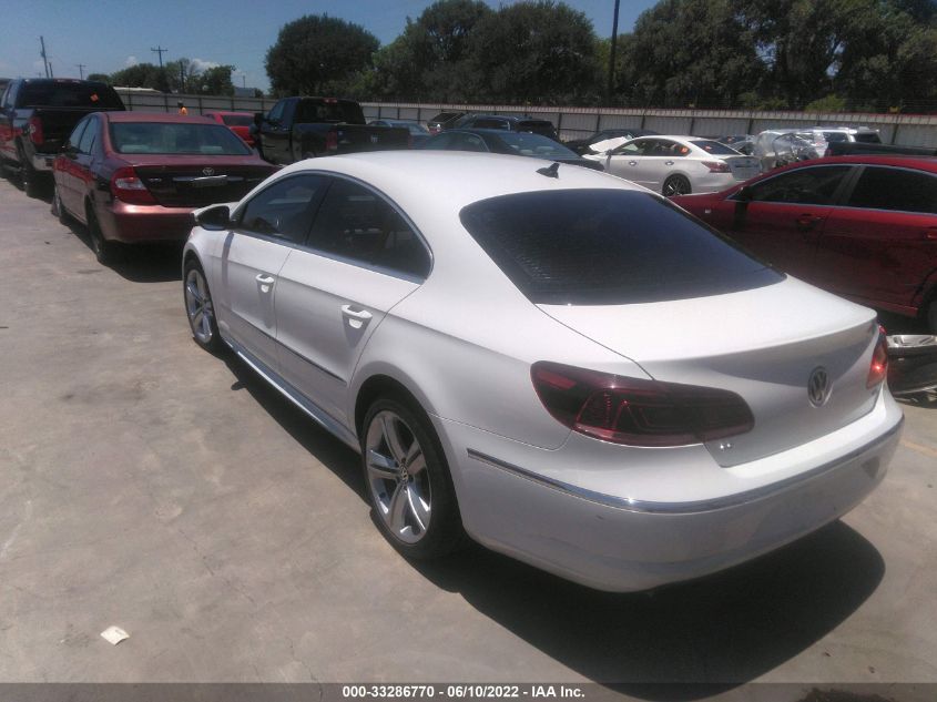2016 VOLKSWAGEN CC SPORT/R-LINE WVWBN7AN4GE501614