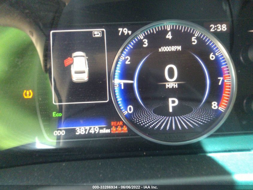 2019 LEXUS ES ES 350 58ABZ1B17KU044507