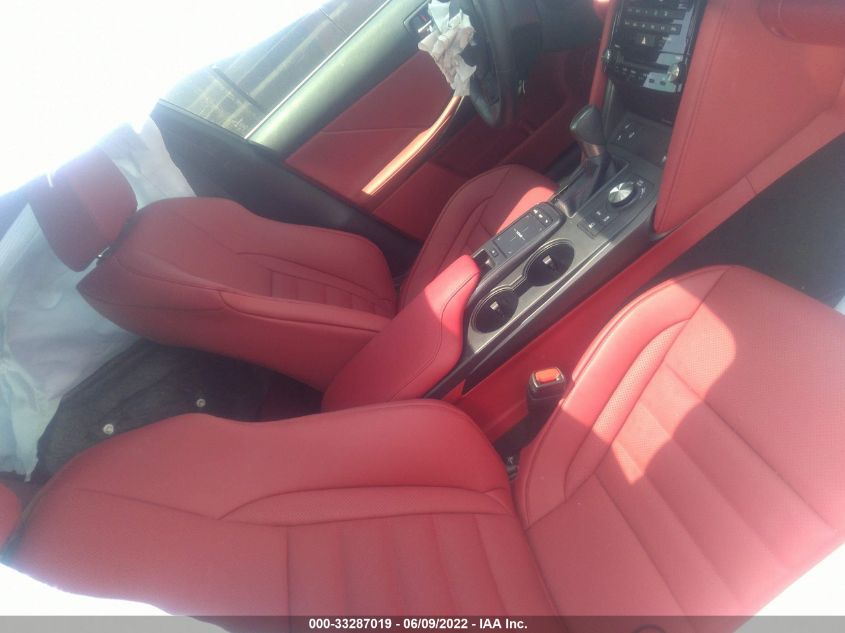 2022 LEXUS IS IS 350 F SPORT JTHGZ1B24N5049199