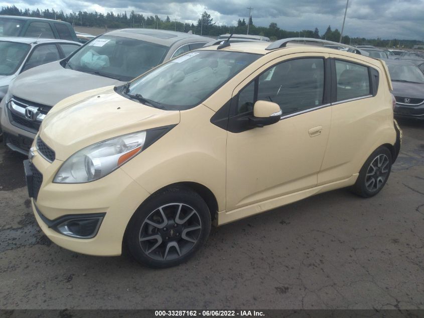 2014 CHEVROLET SPARK LT KL8CF6S97EC497850