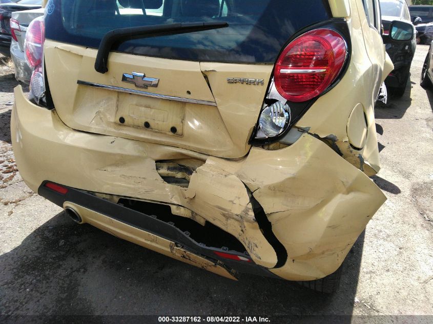 2014 CHEVROLET SPARK LT KL8CF6S97EC497850