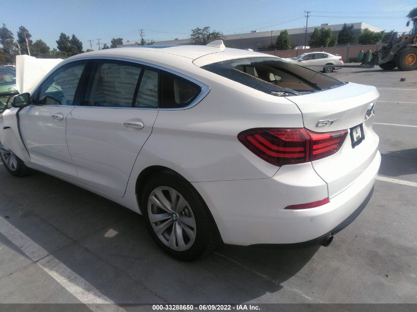 2014 BMW 5 SERIES GRAN TURISMO 535I WBA5M2C50ED085528