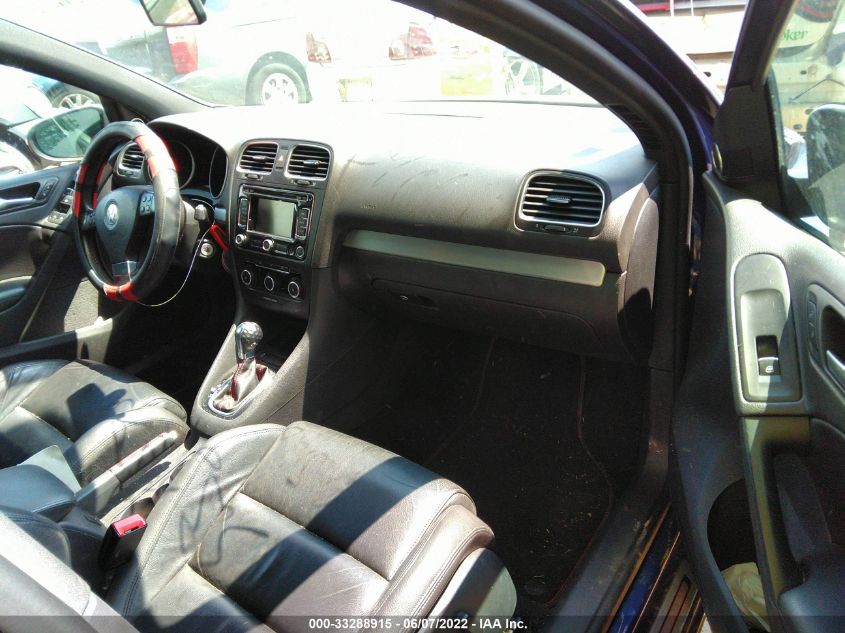 2013 VOLKSWAGEN GTI WVWHD7AJ3DW049316
