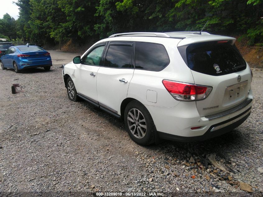 2015 NISSAN PATHFINDER SL 5N1AR2MM8FC644805