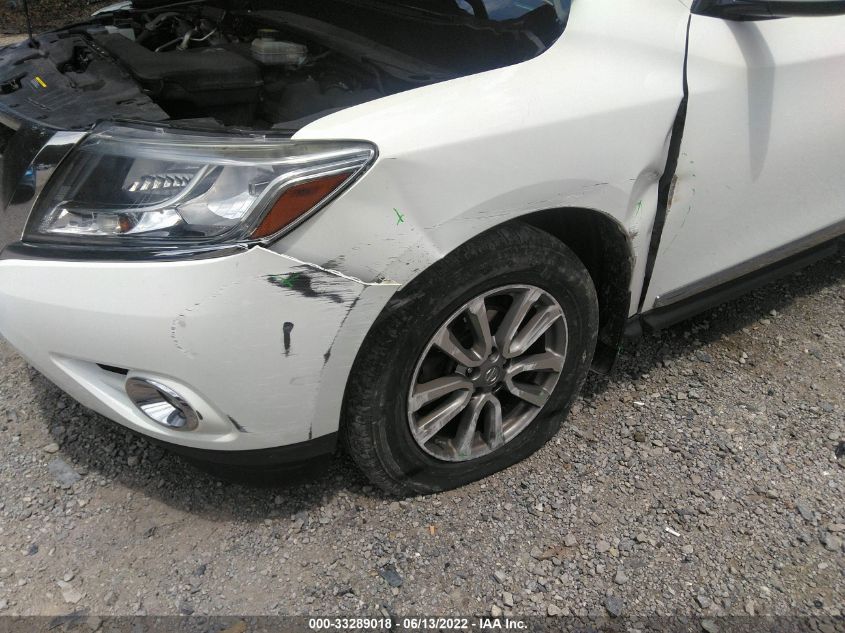 2015 NISSAN PATHFINDER SL 5N1AR2MM8FC644805