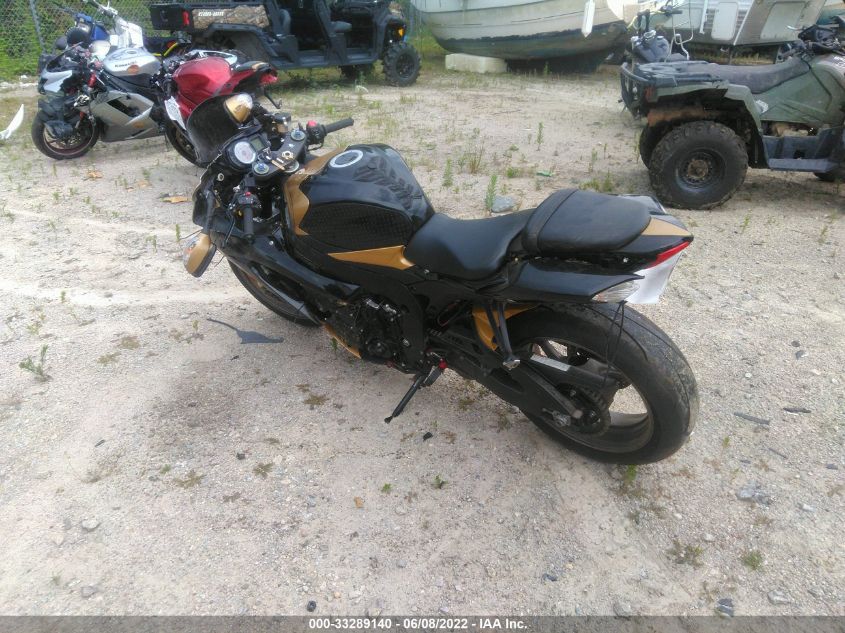 2009 SUZUKI GSX-R750 JS1GR7LA392101532