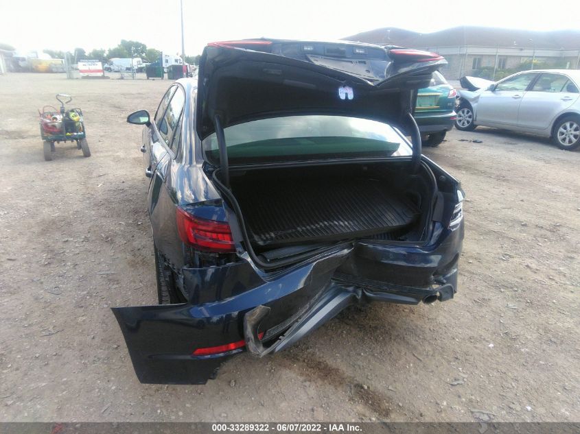 2018 AUDI A4 PREMIUM WAUKMAF49JA090660