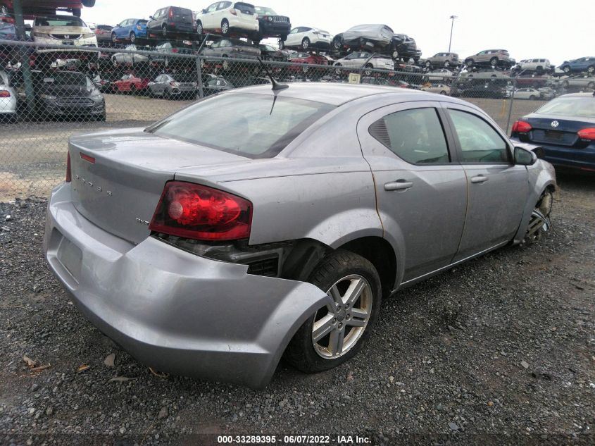 2013 DODGE AVENGER SXT 1C3CDZCB5DN572732