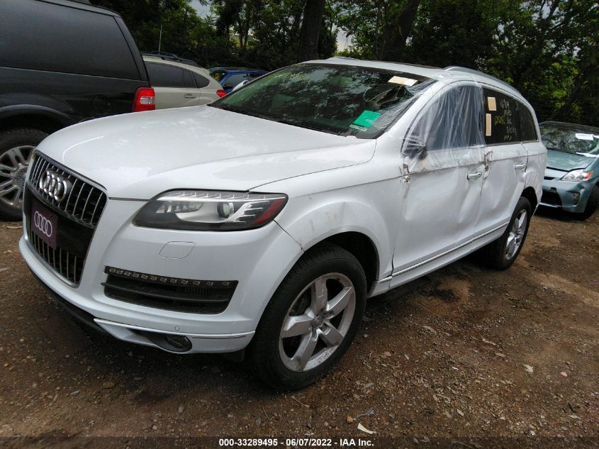 2013 AUDI Q7 3.0L TDI PREMIUM PLUS WA1LMAFE7DD008583