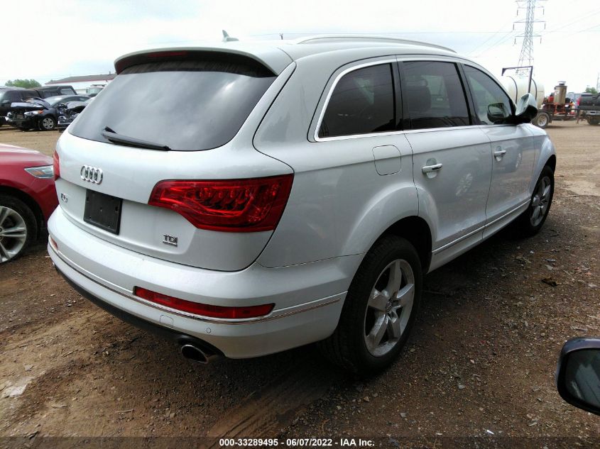 2013 AUDI Q7 3.0L TDI PREMIUM PLUS WA1LMAFE7DD008583