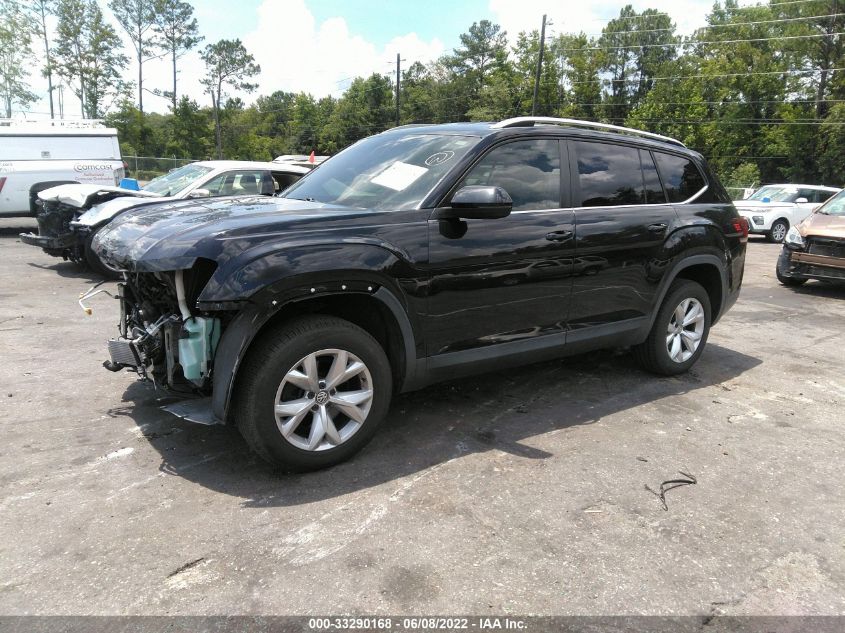 2018 VOLKSWAGEN ATLAS 3.6L V6 SE 1V2CR2CA7JC544710