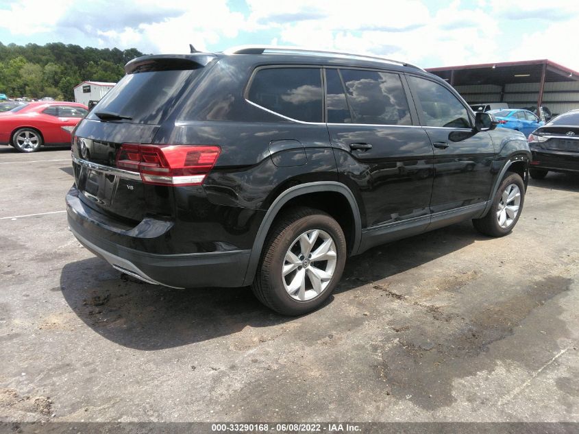 2018 VOLKSWAGEN ATLAS 3.6L V6 SE 1V2CR2CA7JC544710