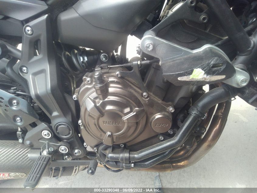 2018 YAMAHA MT07 JYARM27E3JA001174