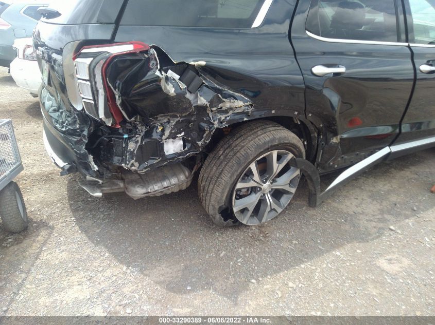 2021 HYUNDAI PALISADE SEL KM8R34HEXMU258915