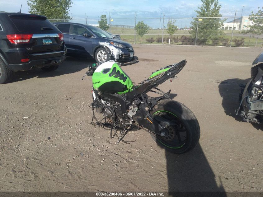 2018 KAWASAKI ZX636 E JKBZXJE15JA027674