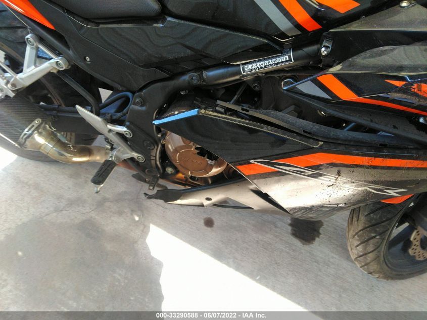 2017 HONDA CBR500 R MLHPC4412H5400119