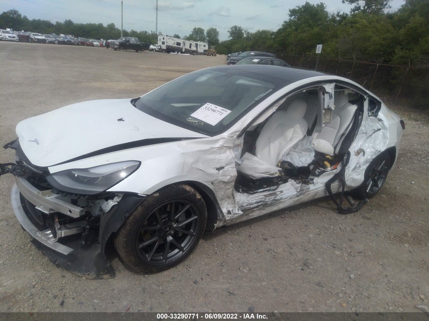 2021 TESLA MODEL 3 VIN: 5YJ3E1EB7MF045796