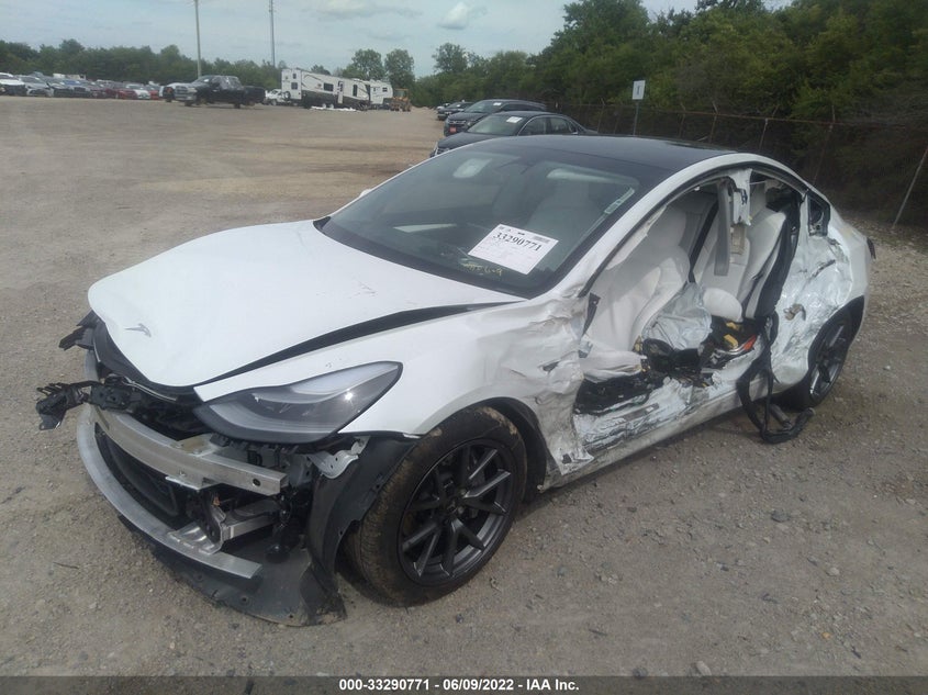 2021 TESLA MODEL 3 VIN: 5YJ3E1EB7MF045796