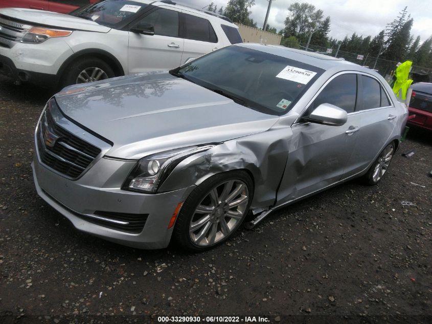 2017 CADILLAC ATS SEDAN LUXURY RWD 1G6AB5SX6H0127436