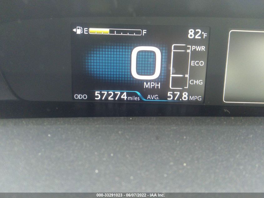 2018 TOYOTA PRIUS TWO/TWO ECO/THREE JTDKBRFU4J3595369
