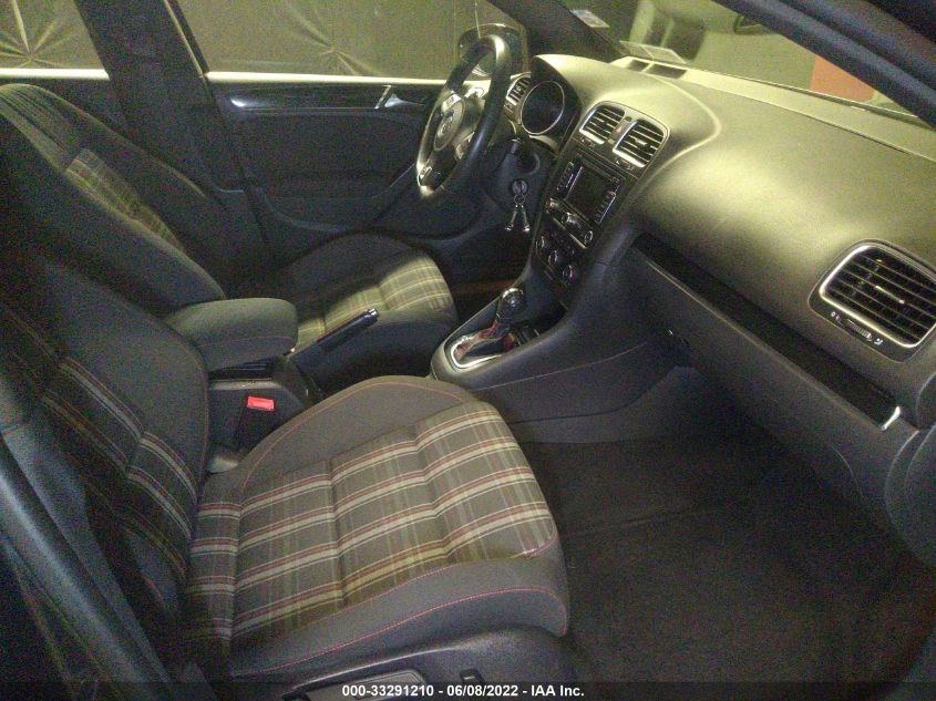 2013 VOLKSWAGEN GTI W/SUNROOF & NAVI WVWHV7AJ5DW000034