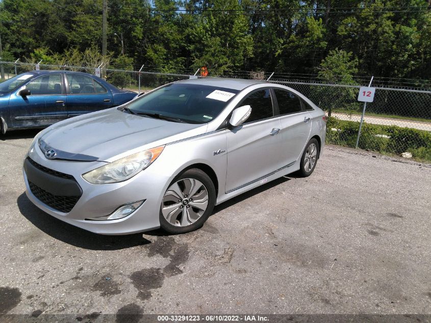 2013 HYUNDAI SONATA HYBRID LIMITED KMHEC4A42DA100585